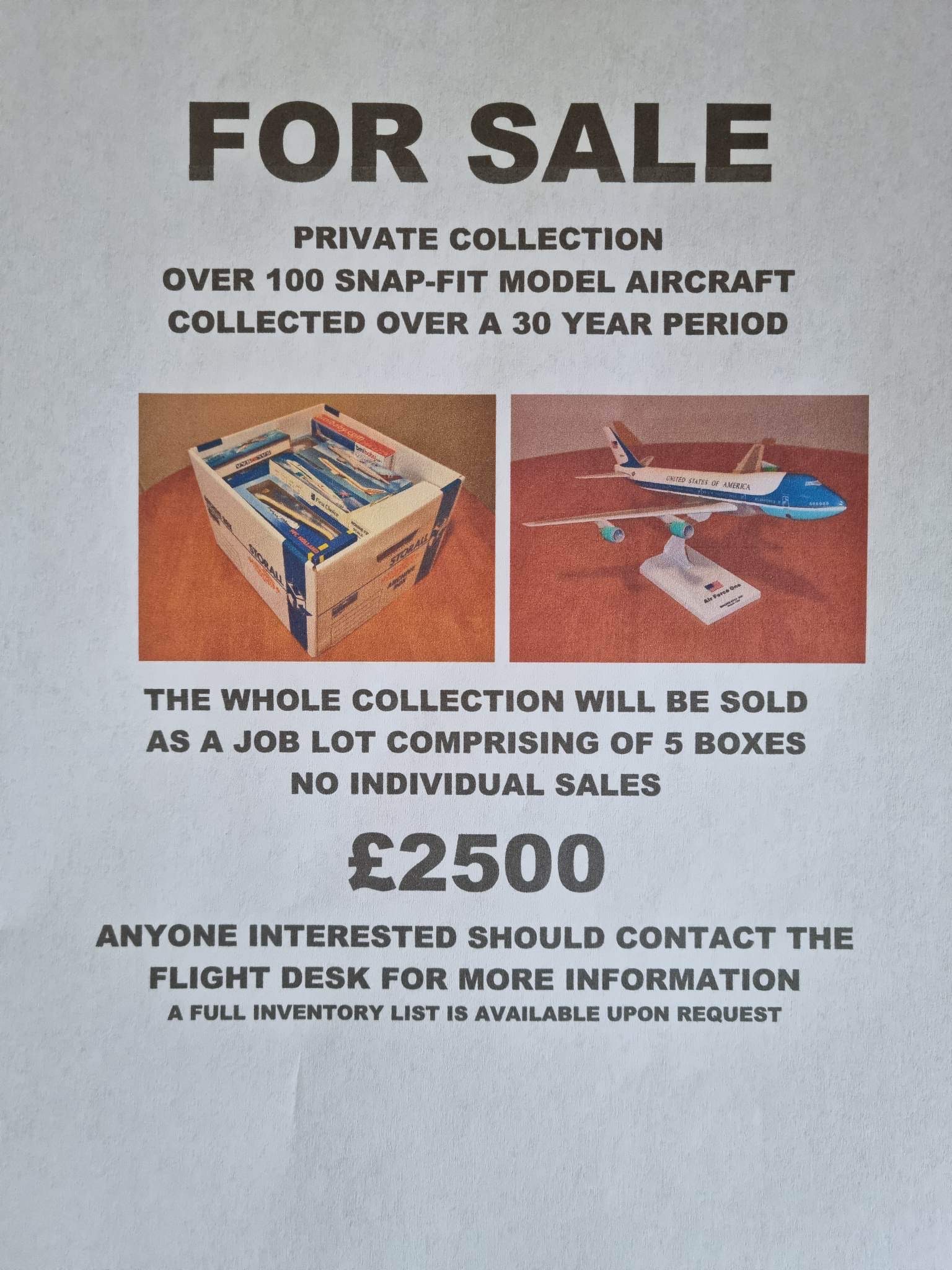 Model Aircraft Collection