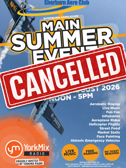Sherburn Aero Club Main Summer Event 2026