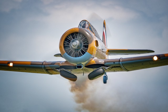 Experience Flight in a Genuine WWII Harvard Warbird from Sherburn Aero Club