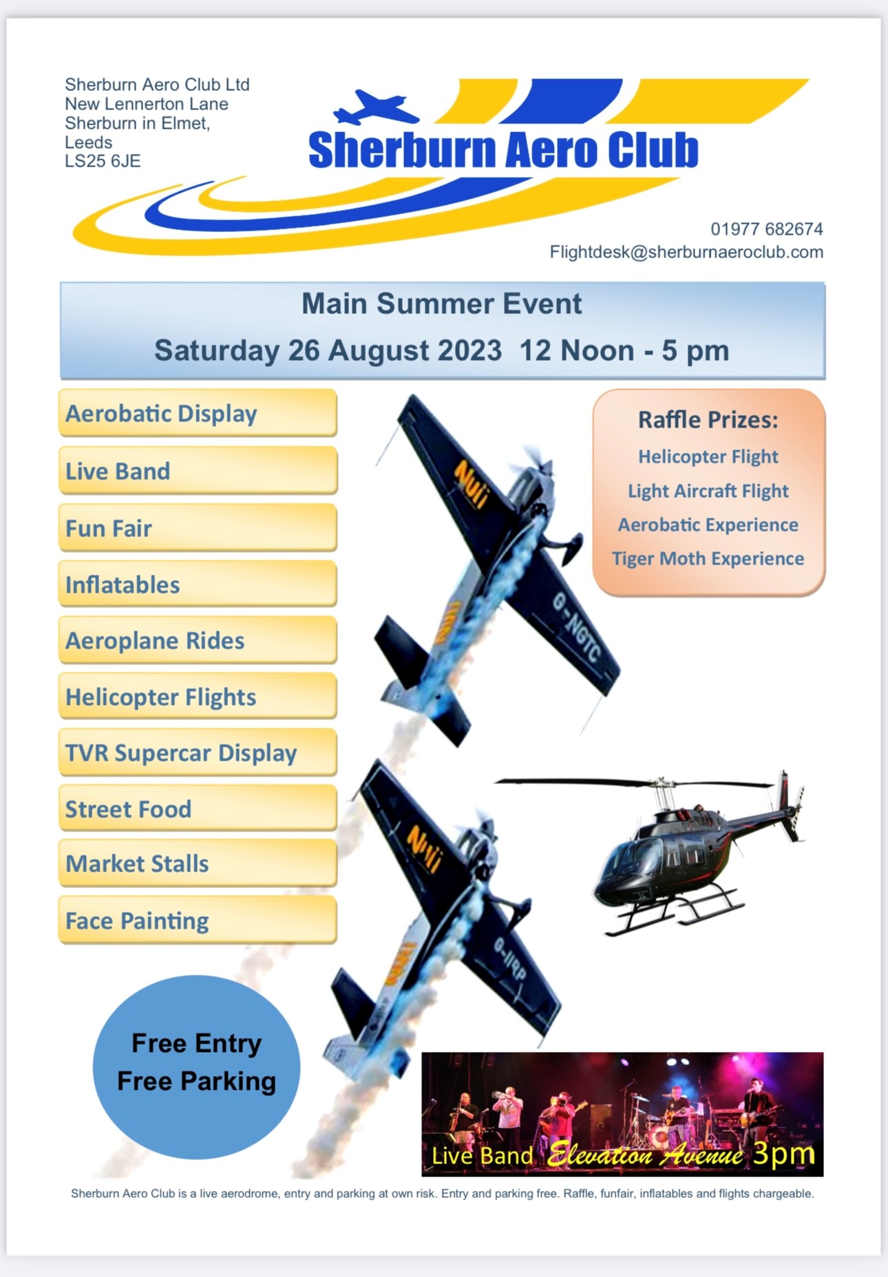 Public Summer Open Day Event