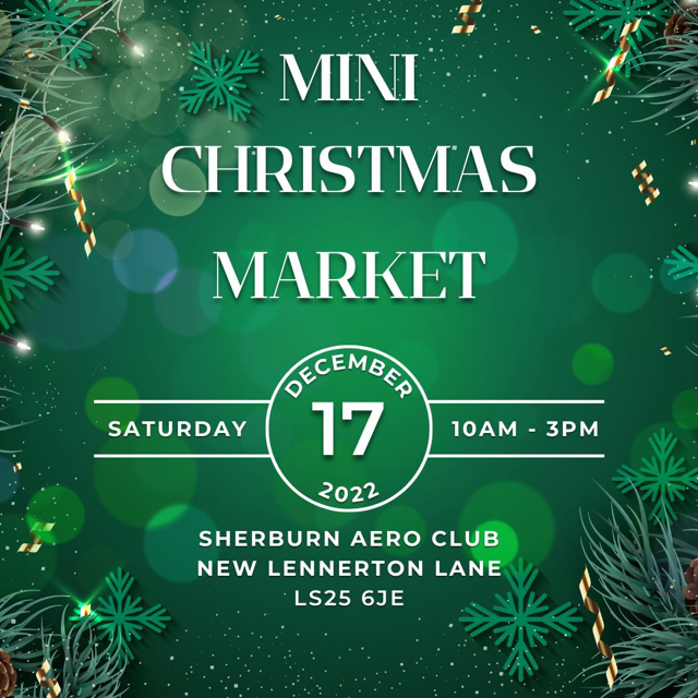 We are hosting a Mini Christmas Market between 10am and 3pm. The Gin Shack will be at the club with some of their favourite offerings, so come along and enjoy the festive spirit whilst sipping some mulled wine, cheeky gin or a cup of hot chocolate. They will be joined by:
@pennyspotshop
@thechilliclubuk
@angels_and_butterflies_crafts
@candycarriage
plus some still to be announced. Should be great fun so make some time to pop in during the day.