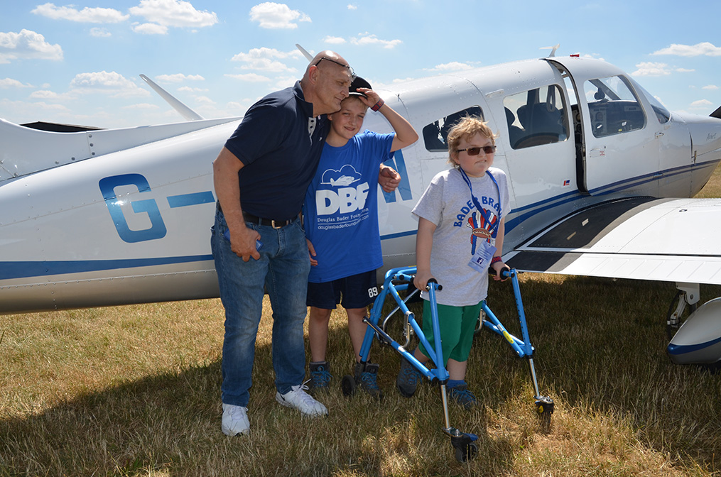 We are welcoming the Bader Braves from the Douglas Bader Foundation to SAC for an exciting opportunity to provide flight experiences for children affected by disabilities.